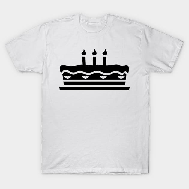 Birthday Cake Design T-Shirt by FromBerlinGift